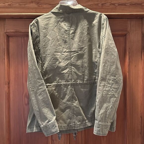 Madewell Utility Jacket in Olive Green - Picture 4 of 11